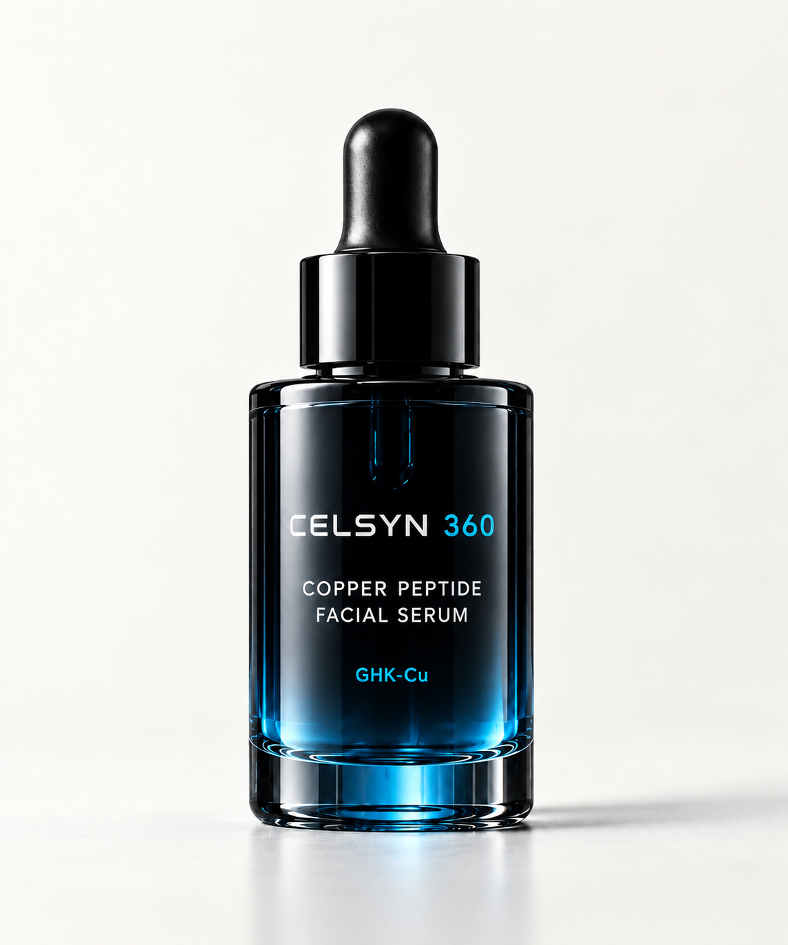 CELSYN 360 Copper Peptide Facial Serum bottle, front view